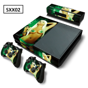 Stickers console XBOX ONE Classic (2 stickers manettes inclus)