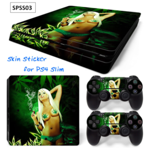 Stickers console PS4 SLIM (2 stickers manettes inclus)