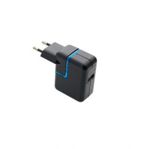 Bluestork BS-220-USB/MUSB Chargeur secteur 220v vers 2 ports USB 5V Pour iPhone, iPad, Smartphones et tablettes – Noir